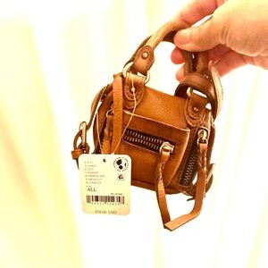 Free People Tan Mini Bag